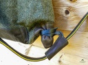 HEKA Lodenrucksack Mittel &quot;LDT1&quot;: Lederhaube schützt Rollschnalle zur Riemenverstellung