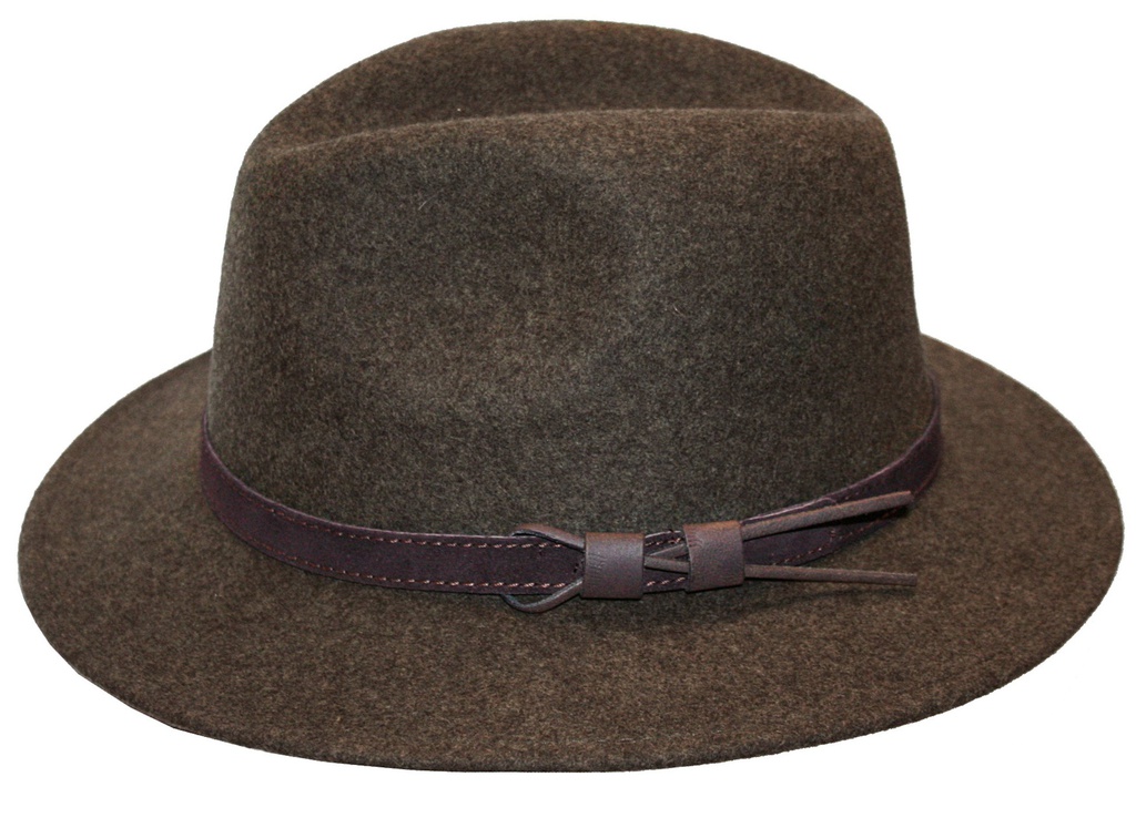 Hunting Hat – rollable (mottled brown)