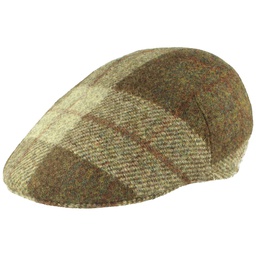 [4060A 235] Flatcap Harris Tweed, loden